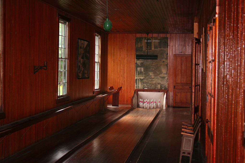 View of Clausen Farm bowling alley